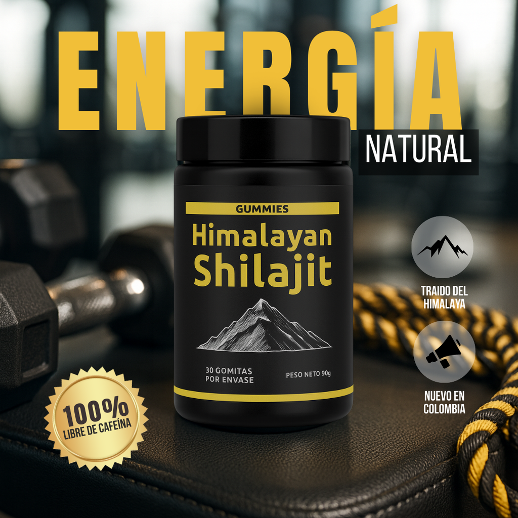 Shilajit Vital Gummies - Energia, Equilibrio y Bienestar para mamá