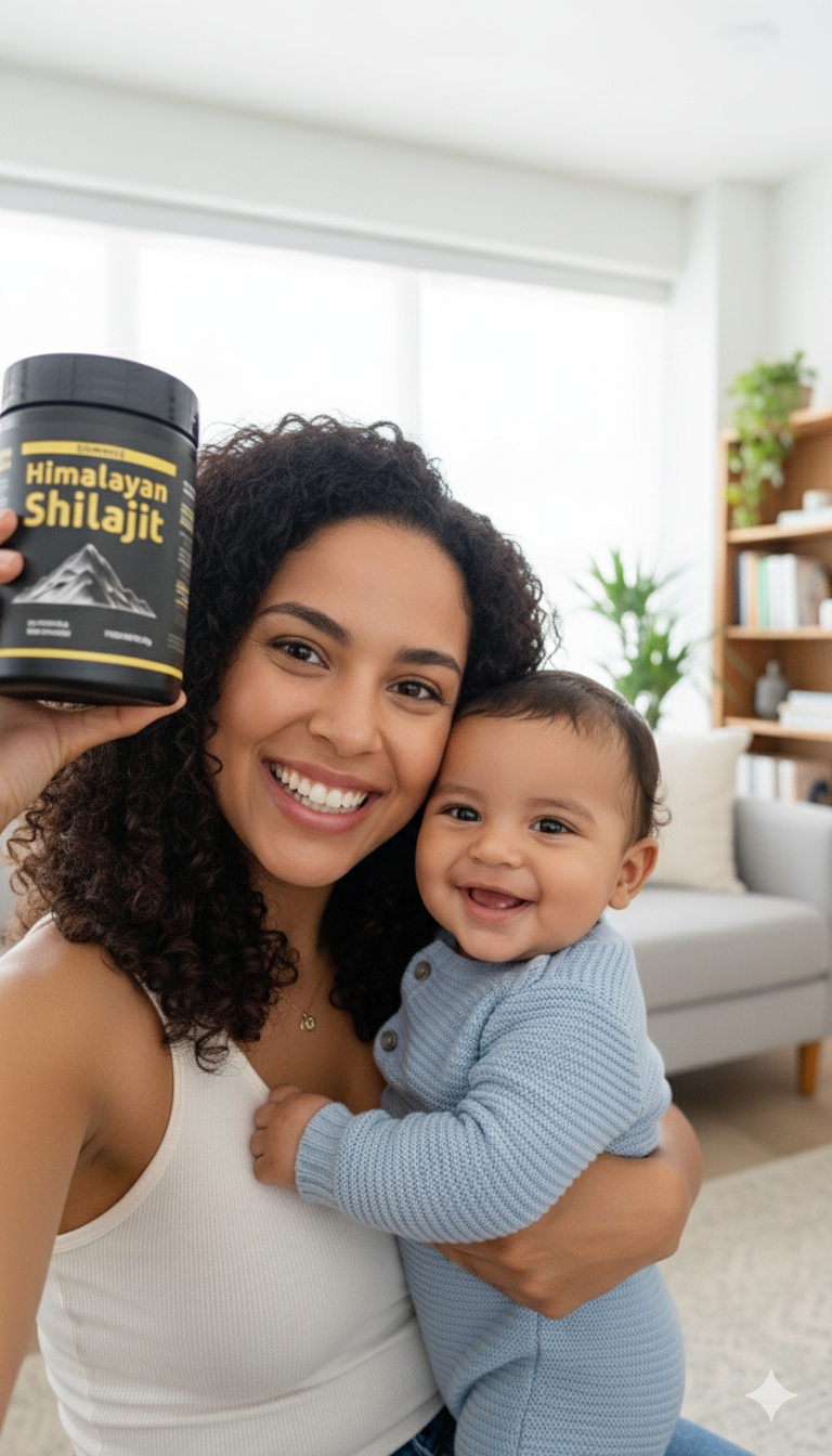 Shilajit Vital Gummies - Energia, Equilibrio y Bienestar para mamá